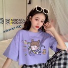 Top Short Loose Cute Hyun Ya Style T-shirt Women Trend