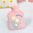 Portable Plush Cuddly Hot Water Bag To Keep Warm From The Cold