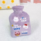 Portable Plush Cuddly Hot Water Bag To Keep Warm From The Cold