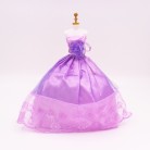 Doll Clothing Wedding Princess Hip Skirt Costume Evening Dress