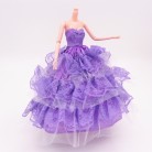 Doll Clothing Wedding Princess Hip Skirt Costume Evening Dress