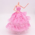 Doll Clothing Wedding Princess Hip Skirt Costume Evening Dress