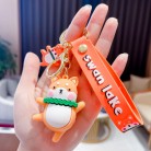 Rabbit Keychain Cartoon Three-dimensional Keychain School Bag Hanging Ornaments