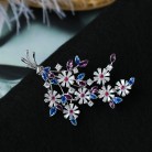 Brooch Color Zircon Drop Oil Corsage Women's Fashion Pin