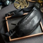 Men's Plant-tanned Cow Leather Cross-body Mobile Phone Bag