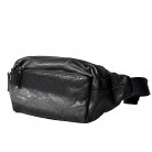 Simple Head Layer Cowhide Men's Chest Bag