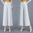 Women's Casual Ice Silk Wide Leg Pants