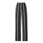 Women's Fashion Casual Vertical Striped Wide Leg Trousers