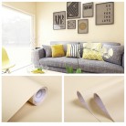 Water And Moisture Resistant Solid Colour Backdrop Sticker For Bedroom