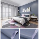 Water And Moisture Resistant Solid Colour Backdrop Sticker For Bedroom