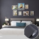 Water And Moisture Resistant Solid Colour Backdrop Sticker For Bedroom