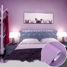 Water And Moisture Resistant Solid Colour Backdrop Sticker For Bedroom