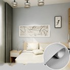 Water And Moisture Resistant Solid Colour Backdrop Sticker For Bedroom