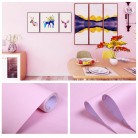 Water And Moisture Resistant Solid Colour Backdrop Sticker For Bedroom