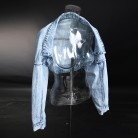 Motorcycle Jacket Short Denim Jacket Top