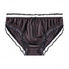 New Women's Mulberry Silk Underwear Silk Lace Briefs