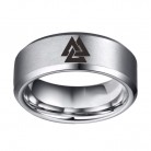 Stainless Steel Viking Odin Symbol Ring