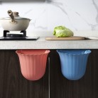 Flowers Shape Kitchen Hanging Trash Can Desktop Clutter Collection Basket Cabinet Wall Mounted Garbage Bin Container Household