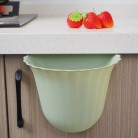 Flowers Shape Kitchen Hanging Trash Can Desktop Clutter Collection Basket Cabinet Wall Mounted Garbage Bin Container Household