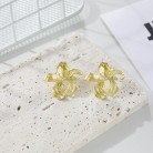 Stylish And Simple Metal Geometric Irregular Earrings