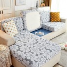 Cross Border High Elastic Knitted Sofa Cushion Cover Three-dimensional Jacquard