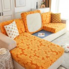 Cross Border High Elastic Knitted Sofa Cushion Cover Three-dimensional Jacquard