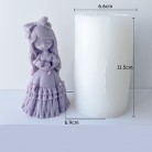 Home Aromatherapy Plaster Doll Ornament Mold