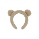 Korean Style Super Cute Fur Ball Bear Headband Plush Headwear