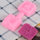 Butterfly Five Petal Flower Texture Pressing Die Fondant Stamp Silicone Mold