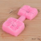 Butterfly Five Petal Flower Texture Pressing Die Fondant Stamp Silicone Mold