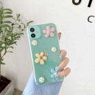 Flower Daisy Mobile Phone Shell Transparent, Soft, Fall-proof And Simple