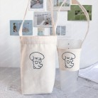 Canvas Eco-friendly Tote Universal Cup Set