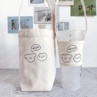 Canvas Eco-friendly Tote Universal Cup Set