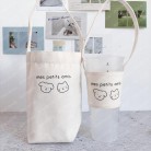 Canvas Eco-friendly Tote Universal Cup Set