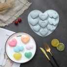 Love Jelly Pudding Mousse Cake Cartoon Silicone Mould