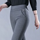 Women's Elastic High-waisted Casual Pants