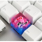 Scenery Koi Backspace Resin Keycaps For Cherry Mx Switch