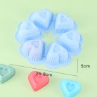 Heart Shaped Silicone Cake Moulds For Valentine's Day