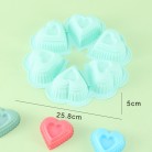 Heart Shaped Silicone Cake Moulds For Valentine's Day