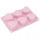 Valentine's Day Heart Cake Mould Easy Release And High Temperature Resistant