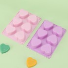 Valentine's Day Heart Cake Mould Easy Release And High Temperature Resistant