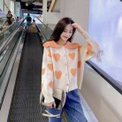 Women's Sweet And Lovely Long-sleeved Sweater Coat