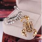 Trendy Earrings Punk Personality Scorpion Men's And Women's Ear Studs