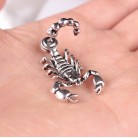 Trendy Earrings Punk Personality Scorpion Men's And Women's Ear Studs