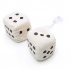 Car Fragrance Plush Dice Perfume Pendant