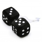 Car Fragrance Plush Dice Perfume Pendant