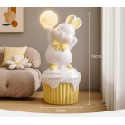 Rabbit Ornament Bedside Pat Lamp Home Decoration