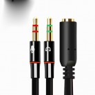 Computer Headphone Adapter Audio Cable Two-in-one Connector