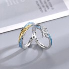 Men's And Women's Fashion Adjustable Wheat Ring