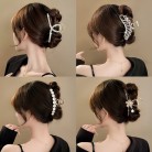 Metal Grip Female Summer Hair Clip Headwear